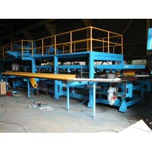 China 3kw Press Conveyor Rock Wool Sandwich Panel Line on sale