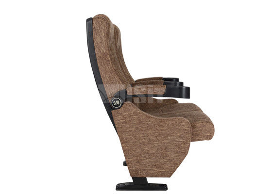 90 Degree Handrail Adjustable Commercial Theater Seating For Music Hall