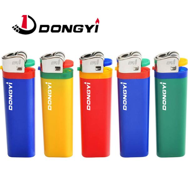 MSDS Certified Custom Cigarette Gas Lighter with Rechargeable and Changeable