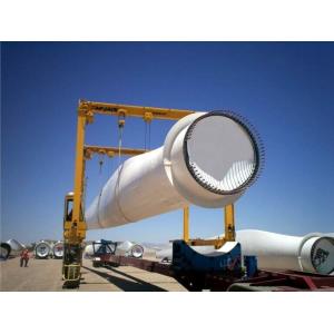 PLC Motor Rubber Tyre Mobile Gantry Crane Customized