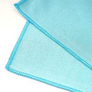 Customized Microfiber Window Cleaning Cloths Comfortable Long Lasting
