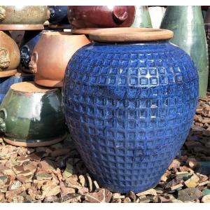 Rustic Garden Pots, Outdoor Pots, Ceramic Pots, 6316 set3
