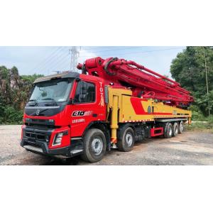 66m Mercedes Benz Used Concrete Pump Truck Truck Vibrating Amplitude 2.6mm and