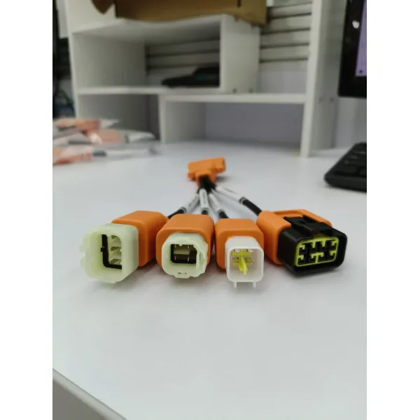 Xtruck M1 OBD2 Diagnostic Cable for Kawasaki 1/3-4P/2-4P/2-8P with Plastic and Metal Construction Compatible with XTRUCK M1 Scanner