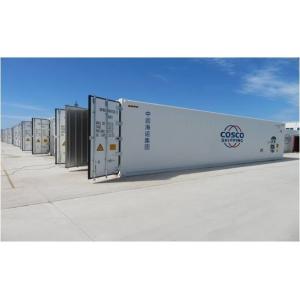 White Refrigerated Shipping Container Height 2896MM High Efficiency Durable