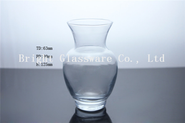 Buy clear glass vase, blown glass candle holder wholesale at wholesale prices