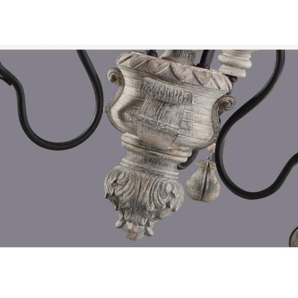 Vintage resin chandelier for living room bedroom home retro loft Chandelier(WH-CI-114)