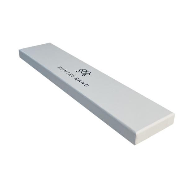 Wholesale Custom Logo Cardboard White Single Gift Watch Strap Packaging Box Lid And Base Design