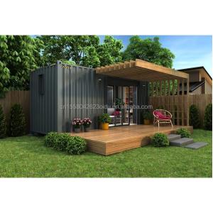 Customizable Design Modern EU 20ft Wooden Prefabricated House Garden Tiny