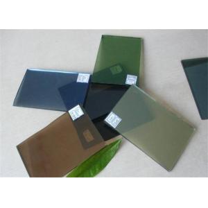 Dark Green Tinted Float Glass 3mm - 12mm Thickness For Building Glass