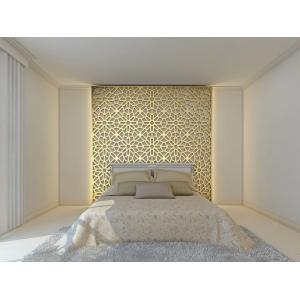 China Metallic Color Aluminum Room Divider For Hotels/Villa/Lobby Interior Decoration on sale