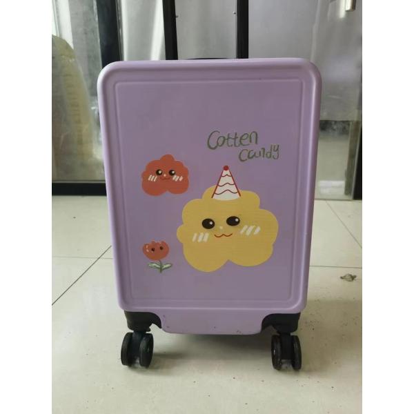 Zippered Unisex Childrens Hard Sided Luggage , Multifunctional Infant Travel