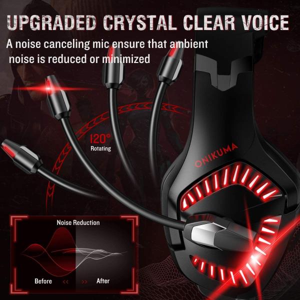 RGB Light 20000Hz 117dB 32ohm Wired Gaming Headset