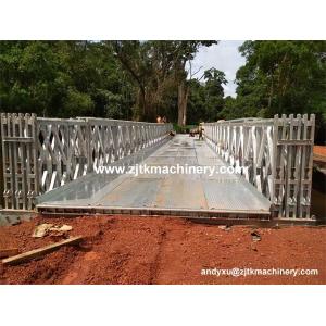 Bailey bridge , Compact 200，single lane ,4.2m ,Heavy Loading,