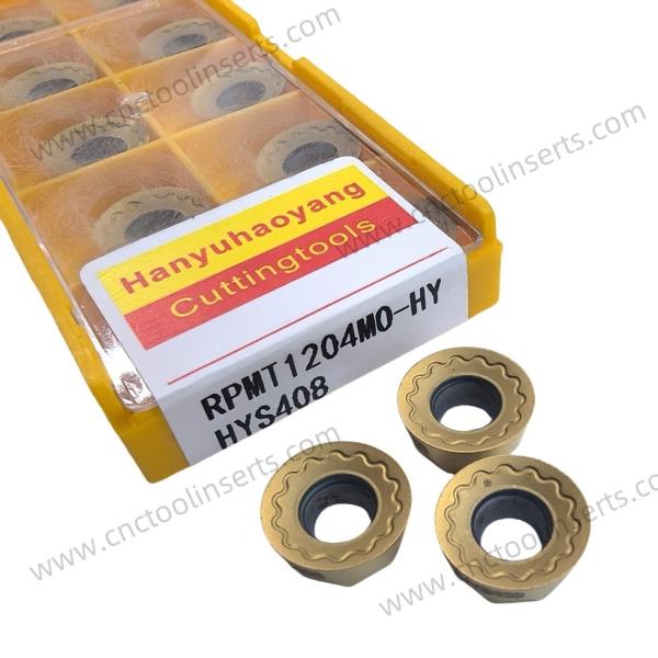 Buy RPMT1204MO-HY Carbide Milling Inserts Wear Proof CNC Milling Inserts at wholesale prices