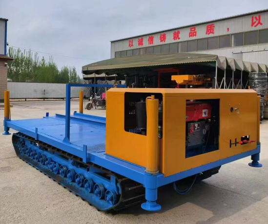 Simple Operation Rubber Track Assembly With High And Low Speed Travel