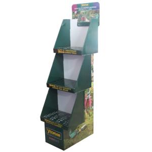 Garden Tools POS Cardboard Shipper Display Customized Logo Flat Packing