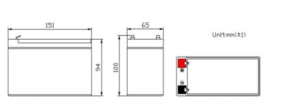 OEM Lithium Battery Lead Acid Replacement Lifepo4 12.8V 9AH Battery For Electric Gate