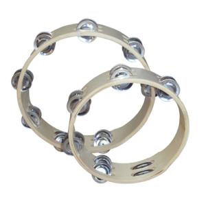 Quality 2pc Tambourine Set / toy flute/ Music Toy / Orff instruments / Promotion gift AG-TB10-16 for sale