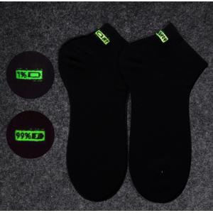Fashionable Cotton Ankle Length Luminous Glow - In - The - Dark Socks With