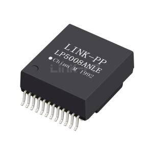 Quality Belfuse S5585999AC-F Compatible LINK-PP LP5008ANLE 10/100/1000 Base-T Single Port SMD 24 PIN Telecom Transformer for sale