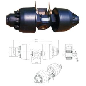 Quality Hydraulic Swing Axle Series for trailer for sale