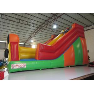 Funny Inflatable Clown Double Water Slide , Waterproof Standard Inflatable Dry