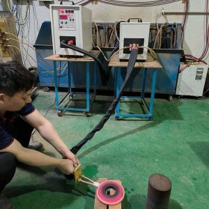 Handheld High Frequency Induction Heating Machine with Coaxial Flexible