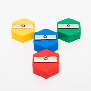 8mm Simple Plastic Handheld Pencil Sharpener One Hole