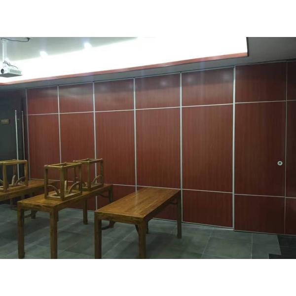 Movable Aluminium Door Track Sliding Partition Walls / Acoustic Folding Room Dividers