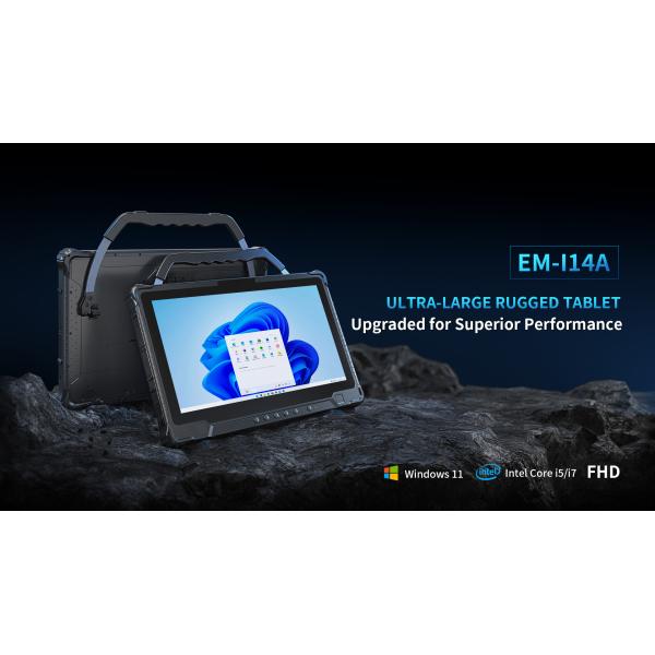 14-inch ULTRA-LARGE AI and waterproof rugged tablet PC EM-I14A