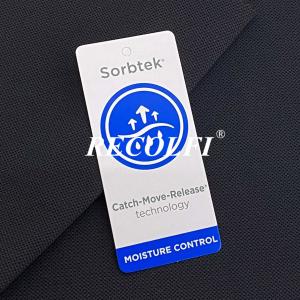 China GRS Activewear Sorbtek Spandex Knit Fabric Quick Dry Breathable on sale