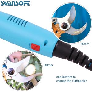 45mm Ball Screw Electric Pruning Shears with 40V Lithium Battery