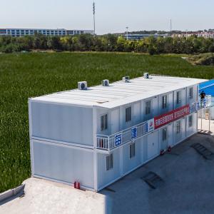 China 20ft 40ft Container Office Prefab Flat Pack Modular Homes with Customized Color OEM/ODM on sale