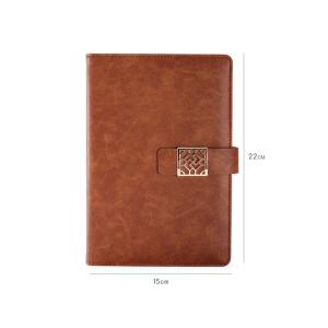 A5 Hardcover PU Journal Notebook Folio Notebook With Magnetic Closure