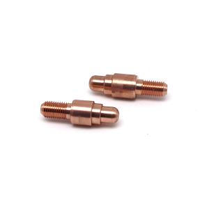 WLL Brass CNC Components Fasteners Wire Drawing Blackening Treatment