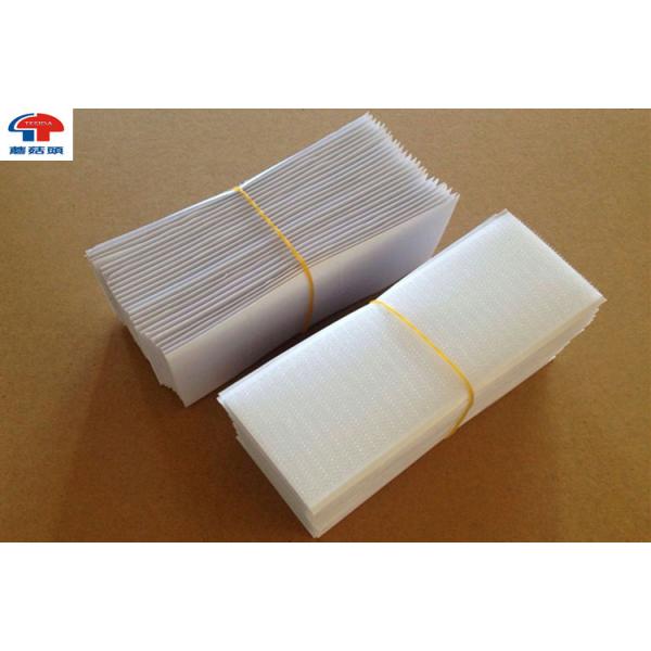 Stickly Magic Self Adhesive Hook And Loop Tape , White Nylon Hook And Loop