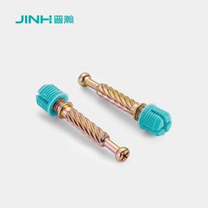 JH-2083 Carbon Steel Minifix Cam Bolt With 40mm Total Length For Modular