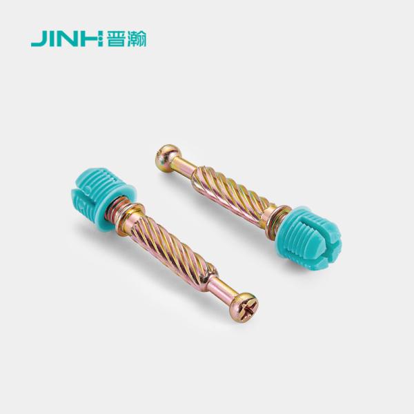 Buy 40mm Steel Minifix Connecting Bolts With Dowel, Connecting Fitting for rta furniture at wholesale prices