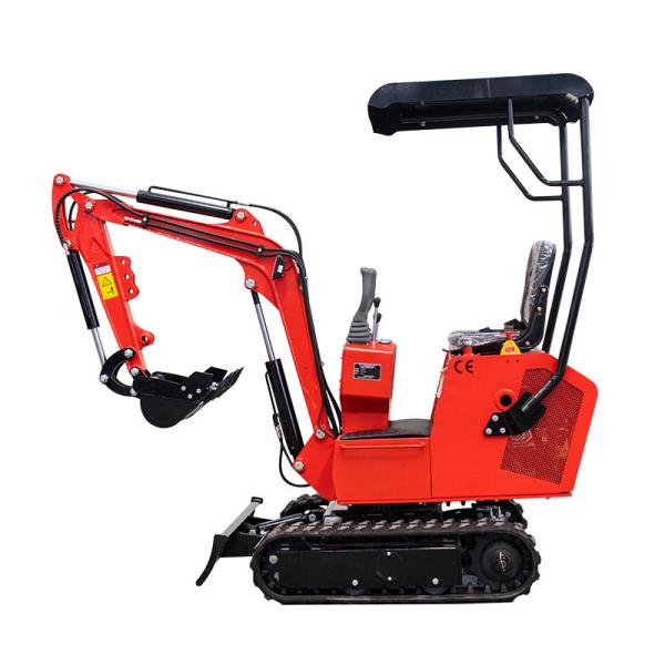 13.5hp Hightop Mini Excavator EPA Approved Motor Mini Digger Machine
