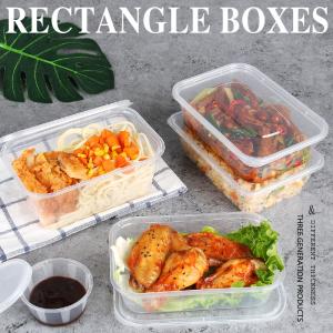 Wholesale 100% biodegradable takeaway tableware 500ml square disposable bento