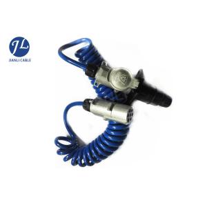 15 Feets PU Material Vehicle Vision Systems Cable With 7 Pin Trailer Socket