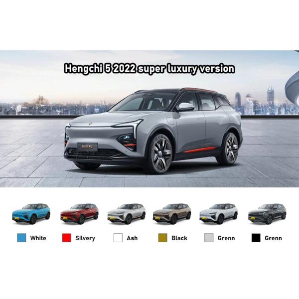 602zKM Endurance Evergrande Energy Hengchi 5 Electric Car with 7.8s Acceleration