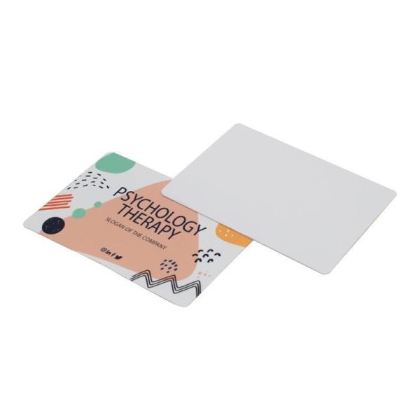 DIY Personalized Double-Sided Printable Sublimation Plastic Business Card Blanks