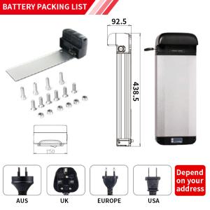 36V 10S4P Electric Bicycle Battery Pack Pedego Bike Compatible
