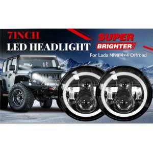 High Beam 50W 4950LM 7 Inch Round 4x4 Driving Lights