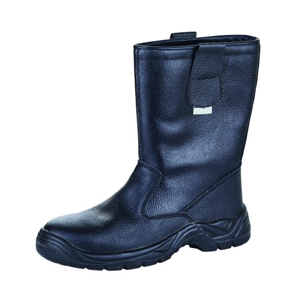 Steel Toe UF-151 Safety Boots Made of Buffalo Leather for Protection and Comfort