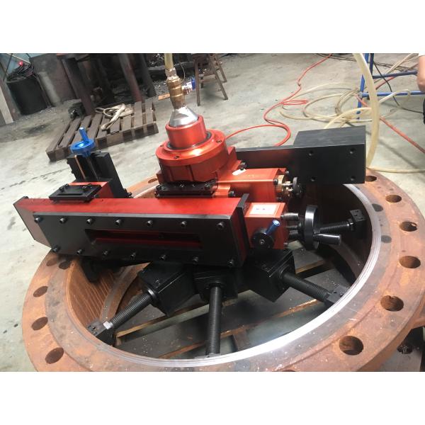 Auotomatic Feeding Pneumatic Motor Portable Flange Facing Machine
