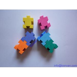 Quality kids toy gift  eraser, puzzle eraser,promotional toy eraser for sale