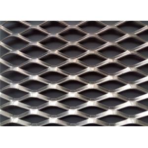 Heavy Stainless Steel Expanded Metal Mesh Strong Tensile Strength